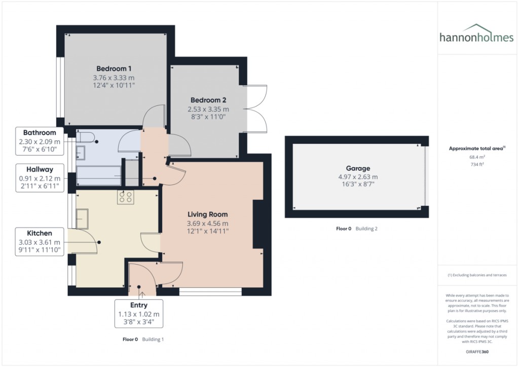 Floorplans For Ladyshore Road, Little Lever, Bolton