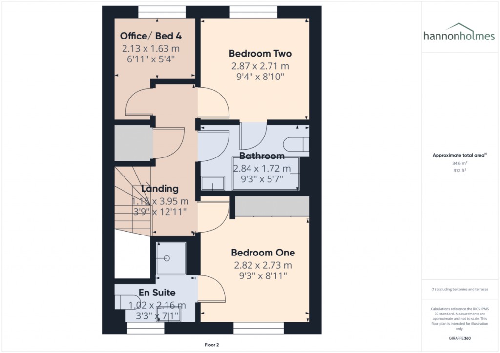 Floorplans For Stoneclough Rise, Radcliffe, Manchester