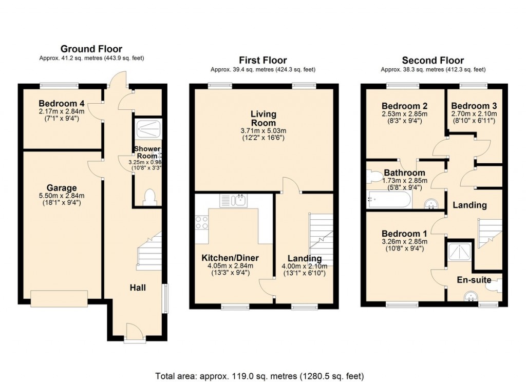Floorplans For Langbourne Close Radcliffe Manchester Lancashire