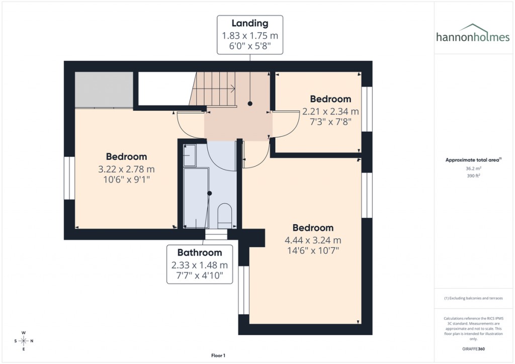 Floorplans For Plymouth Grove, Radcliffe, Manchester