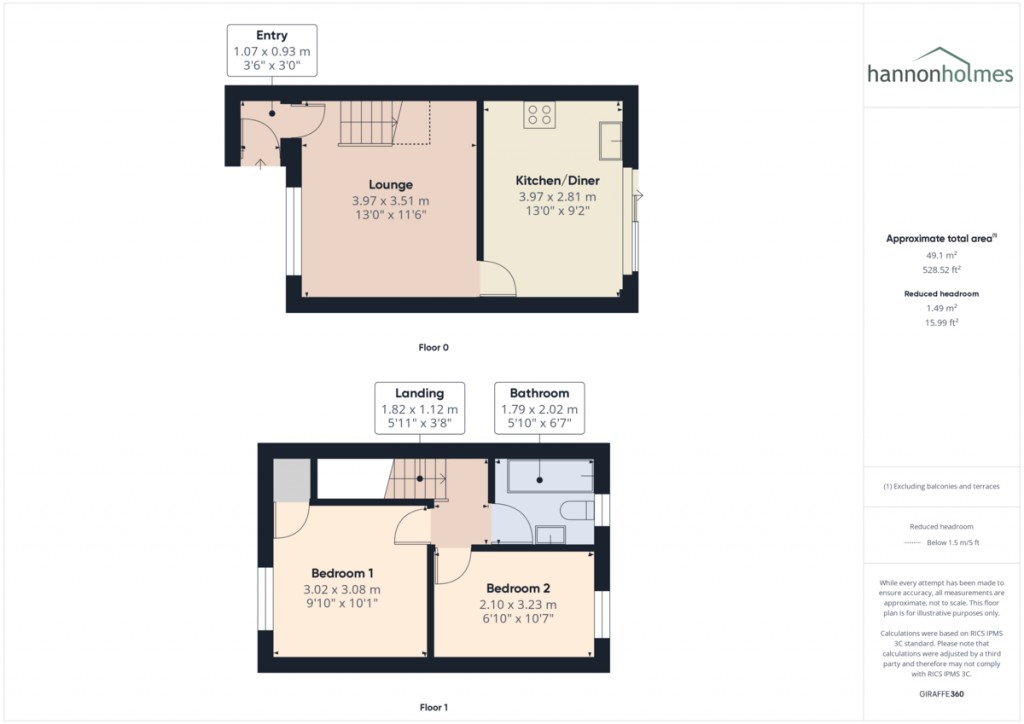 Floorplans For Ladyshore Road Little Lever Bolton Lancashire