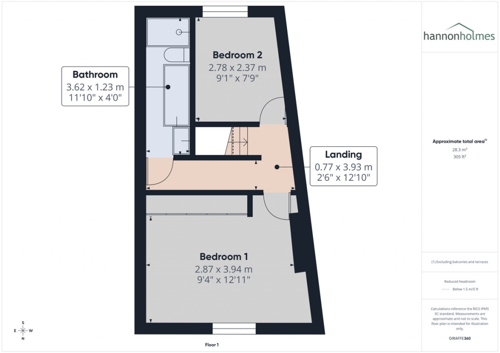 Floorplans For Church Street, Little Lever, Bolton