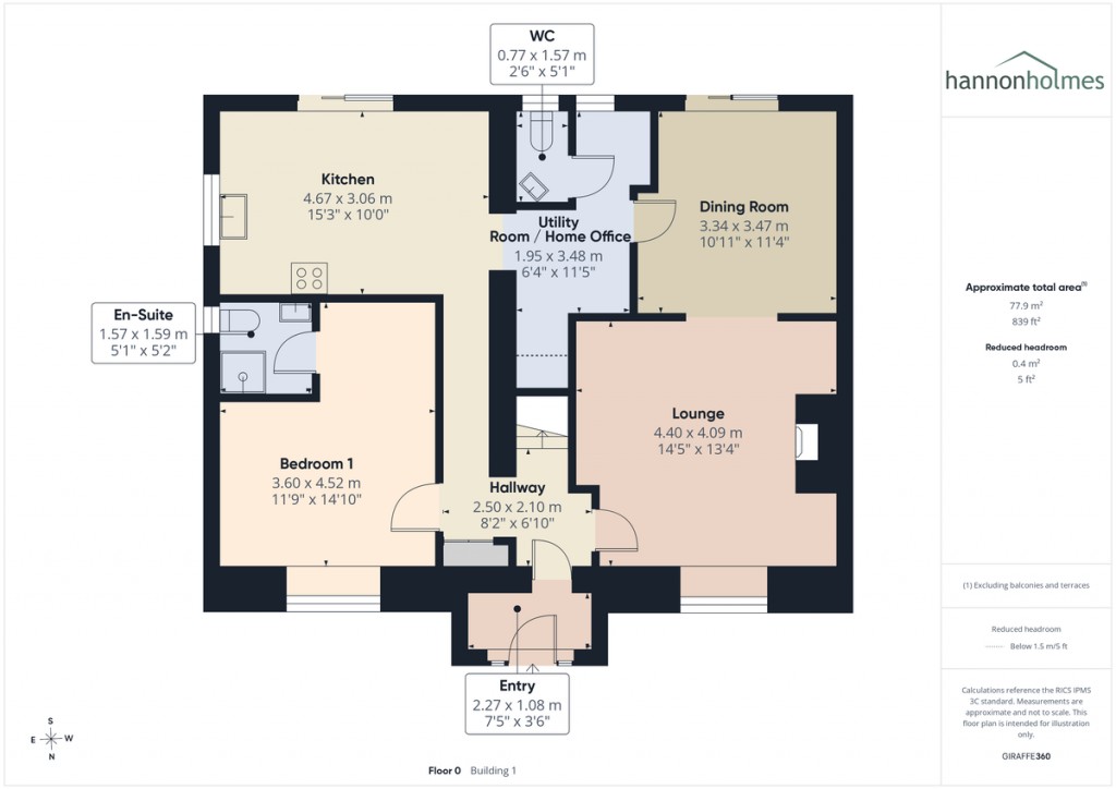 Floorplans For Marsh Road, Little Lever, Bolton