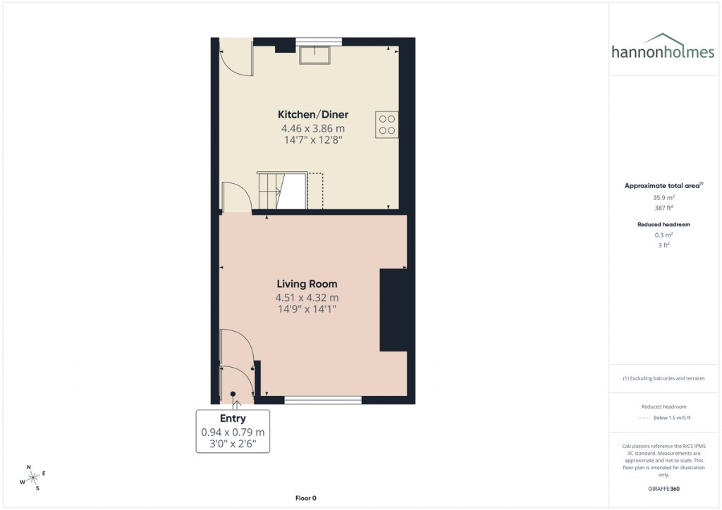 Floorplans For Grosvenor Street, Little Lever, Bolton