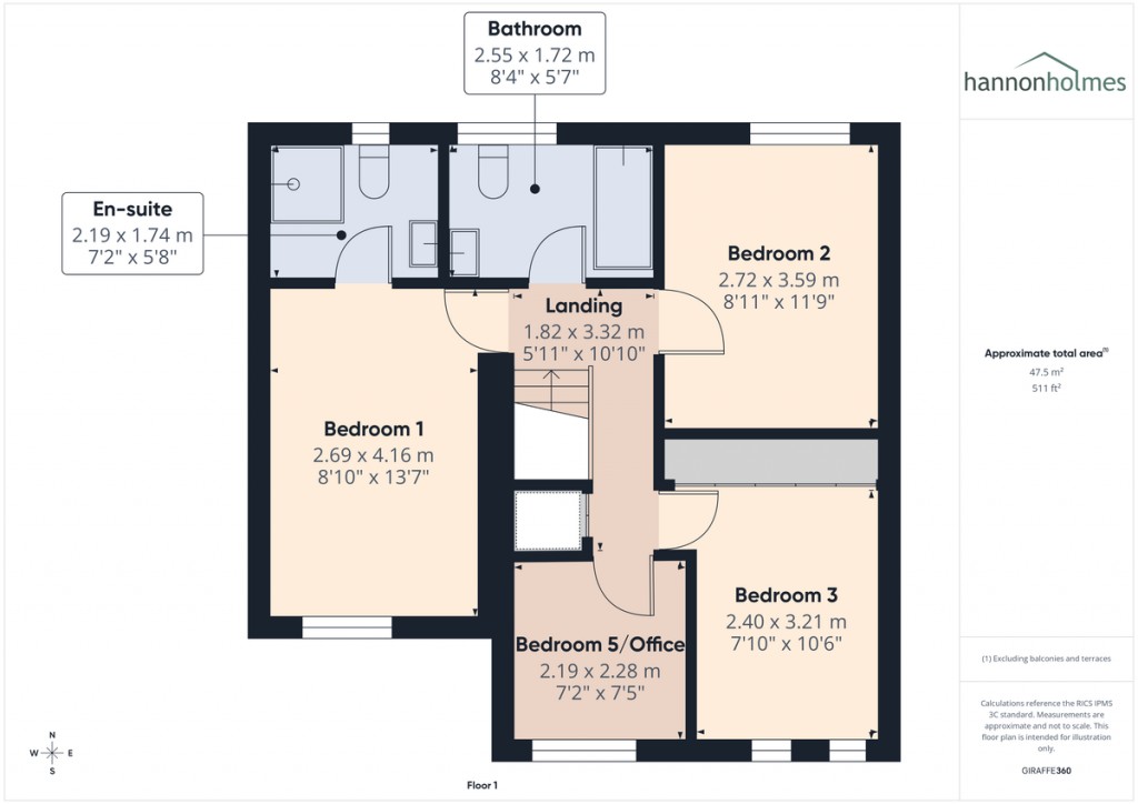 Floorplans For Burghley Drive, Radcliffe, Manchester