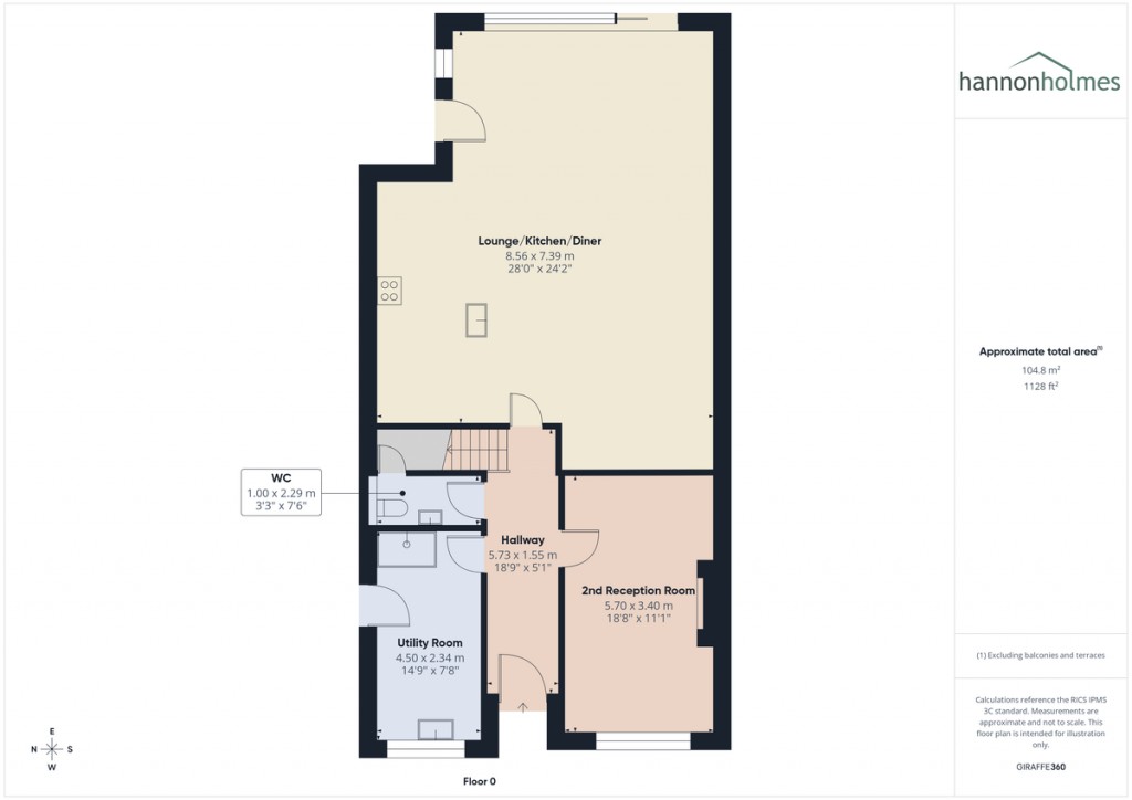Floorplans For Fold Road, Radcliffe, Manchester