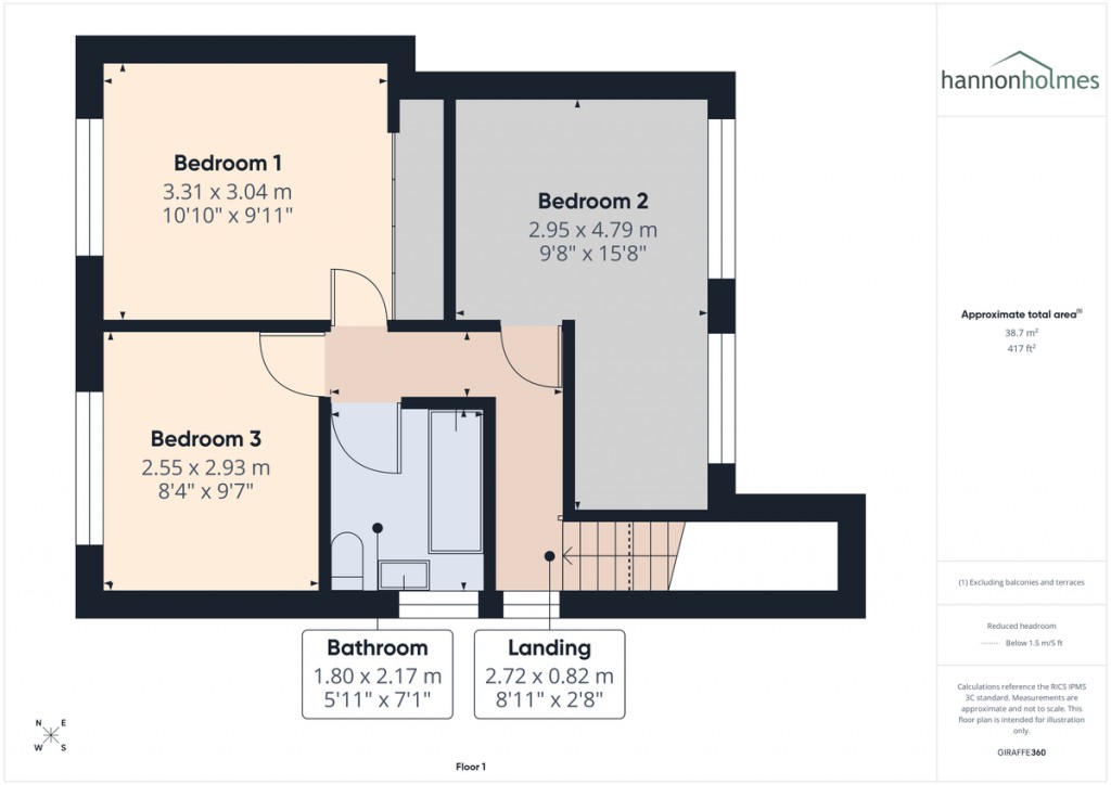 Floorplans For York Avenue, Little Lever, Bolton