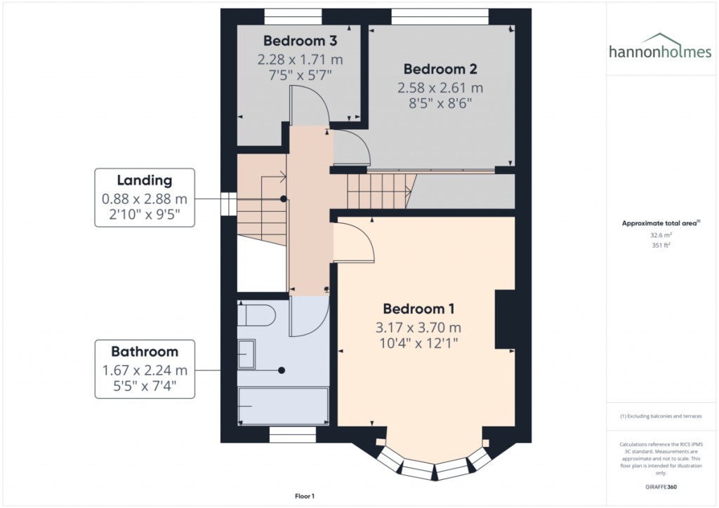 Floorplans For Stopes Road, Little Lever, Bolton