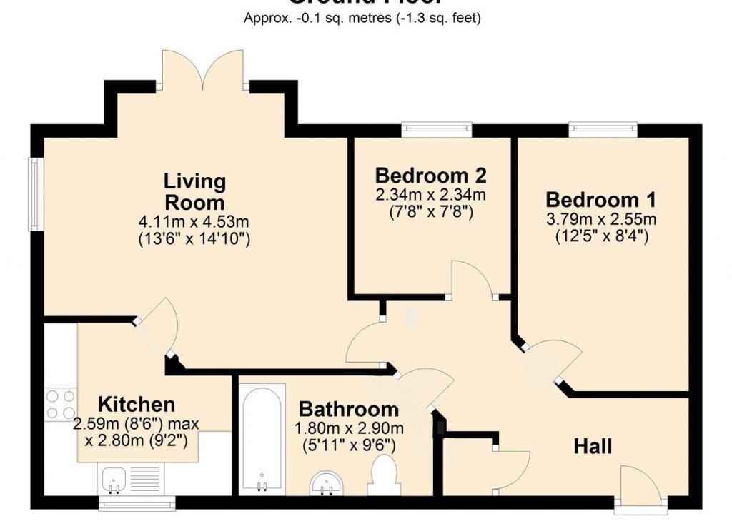Floorplans For Mere Drive Swinton Manchester Greater Manchester