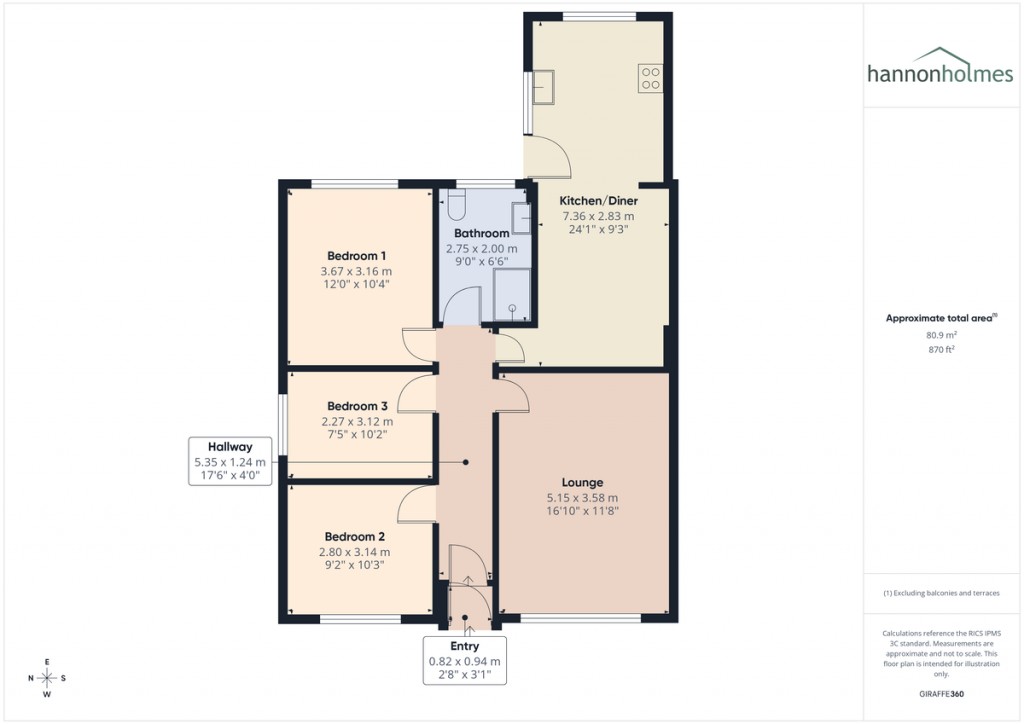 Floorplans For Churchill Drive, Little Lever, Bolton