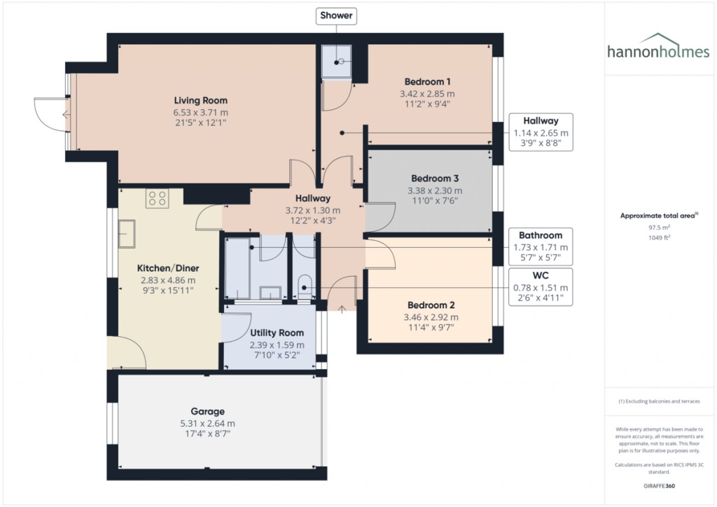 Floorplans For Oxford Close, Farnworth, Bolton