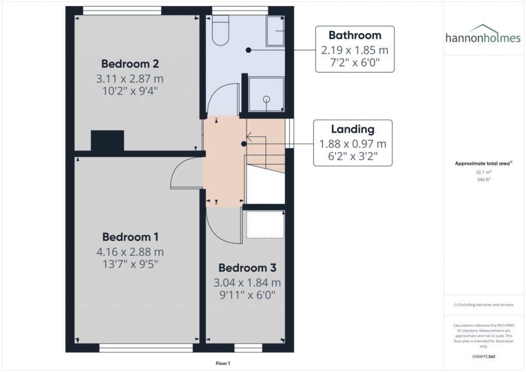Floorplans For Grange Avenue, Little Lever, Bolton