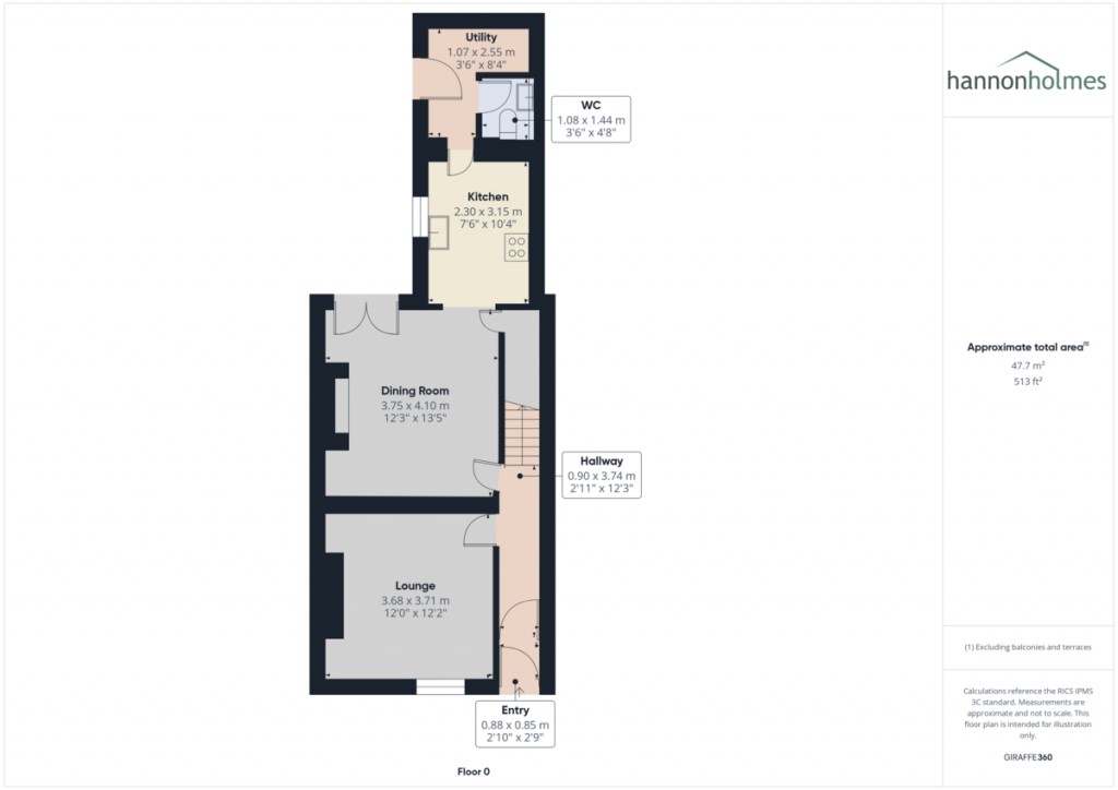 Floorplans For Church Street, Little Lever, Bolton