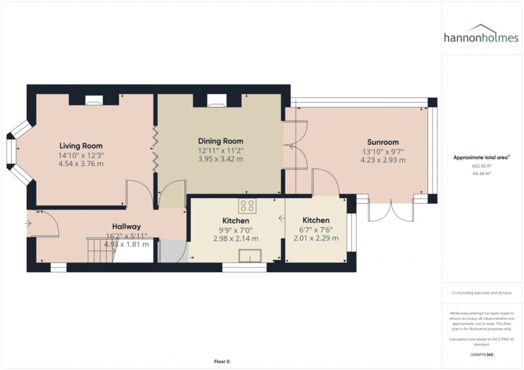 Floorplans For Crompton Way, Bolton