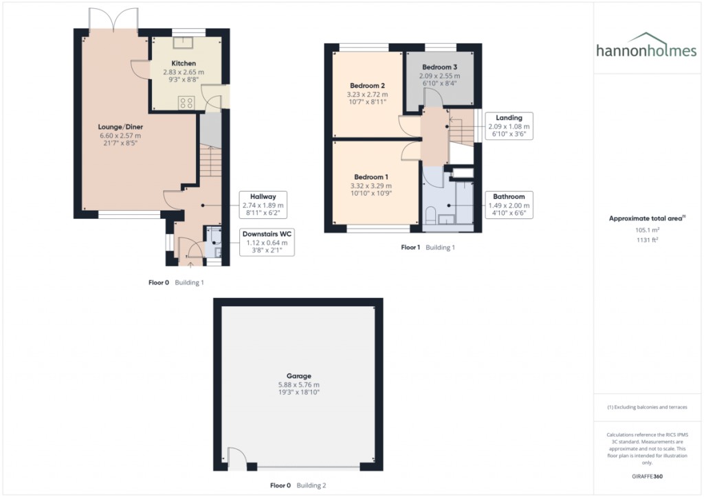 Floorplans For Willand Drive, Bolton