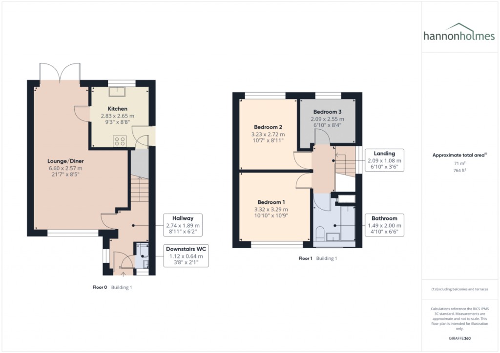 Floorplans For Willand Drive, Bolton