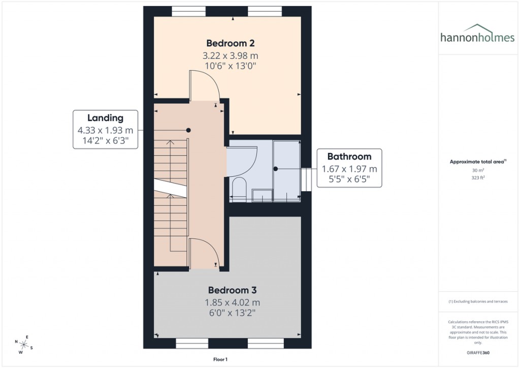 Floorplans For Fearney Side, Little Lever, Bolton