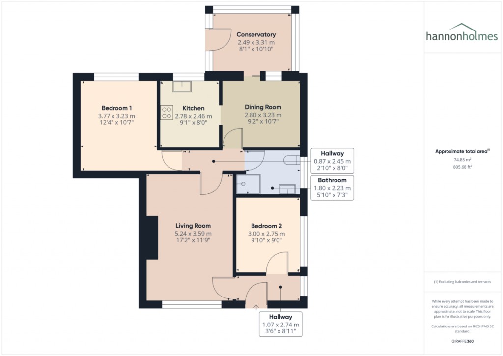 Floorplans For Churchill Drive, Little Lever, Bolton