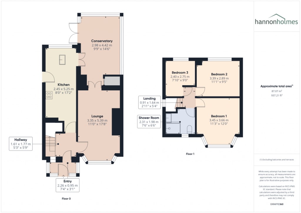 Floorplans For Highfield Road, Farnworth, Bolton