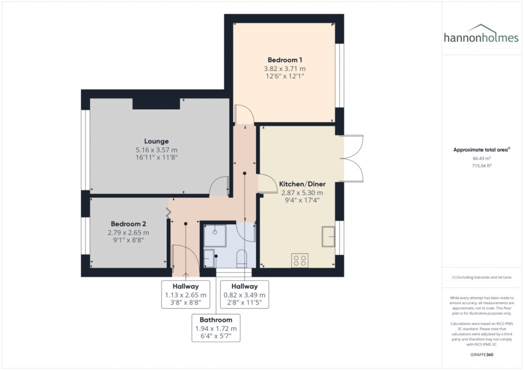 Floorplans For Breightmet Fold Lane, Bolton