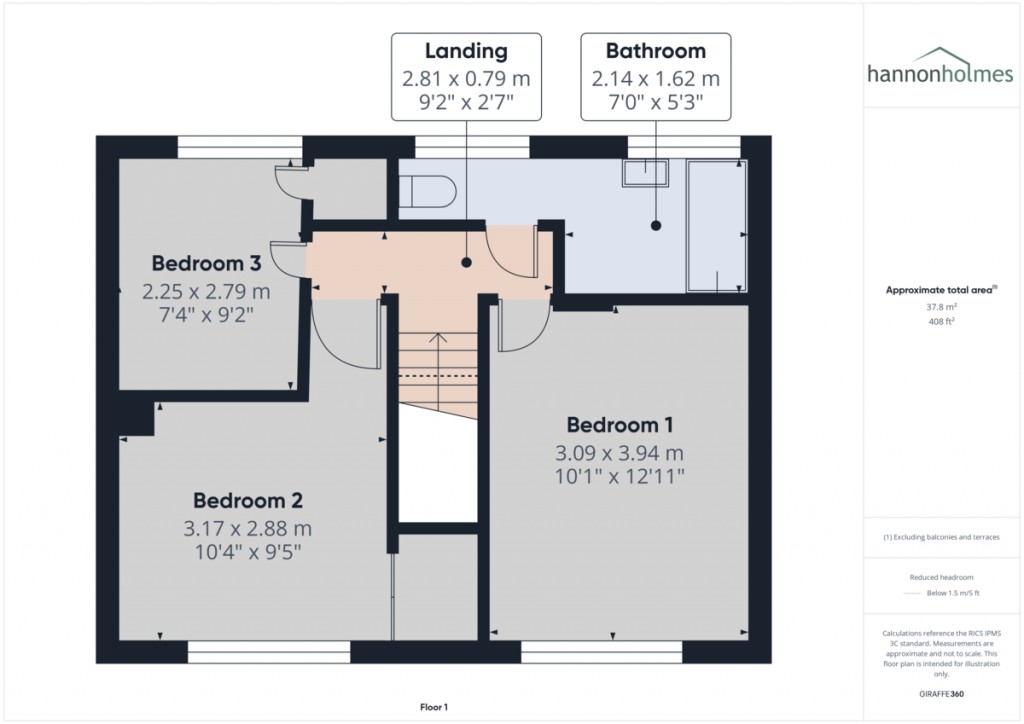 Floorplans For Engine Fold Road, Worsley, Manchester