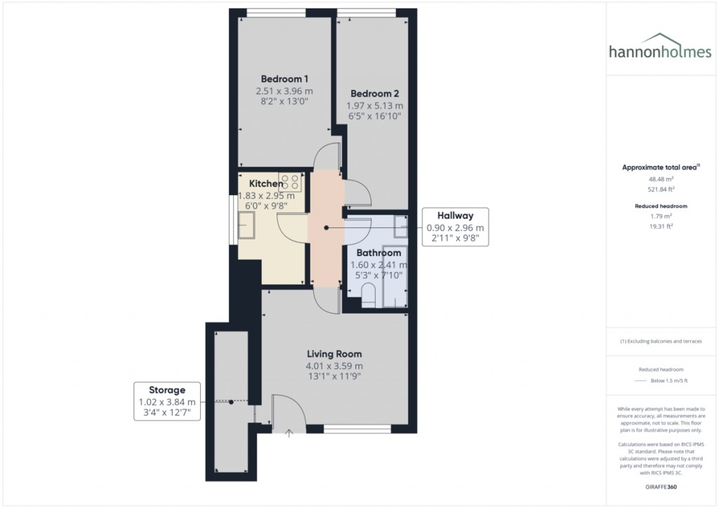 Floorplans For Heywood Street, Little Lever, Bolton