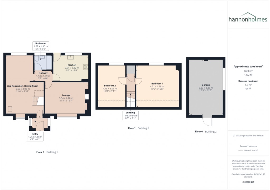 Floorplans For Balmoral Avenue, Little Lever, Bolton