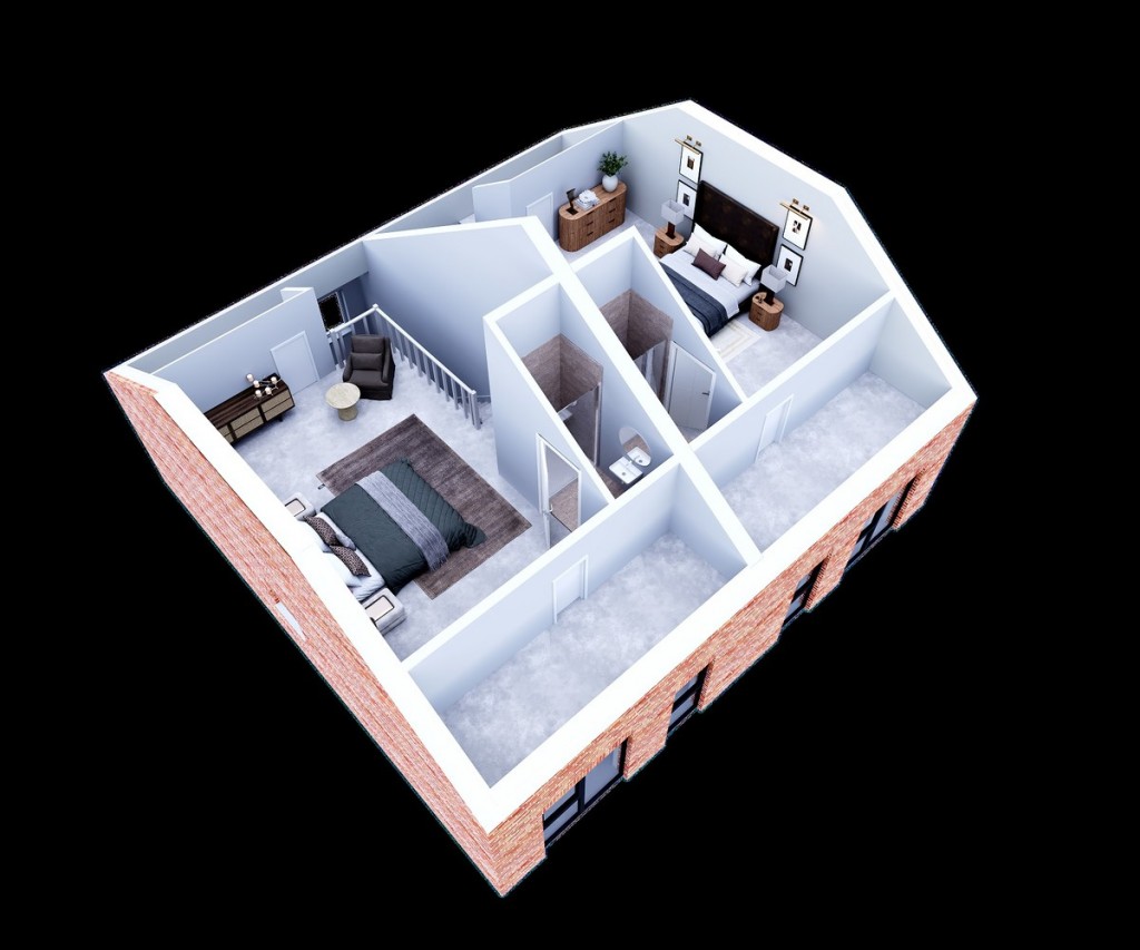 Floorplans For Albion Hall Place, Kearsley, Bolton
