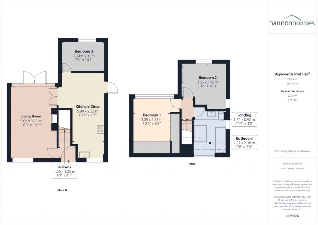 Floorplans For Finger Post, Little Lever, Bolton
