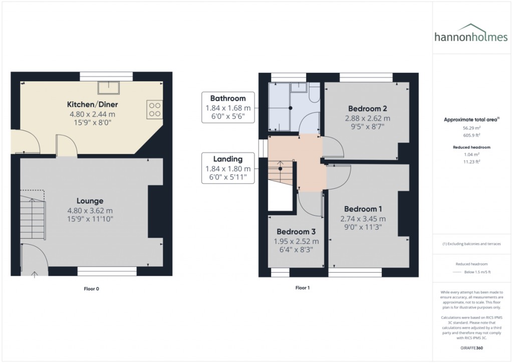 Floorplans For Presto Street, Farnworth, Bolton
