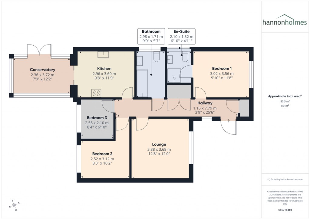 Floorplans For Radcliffe Road, Bolton