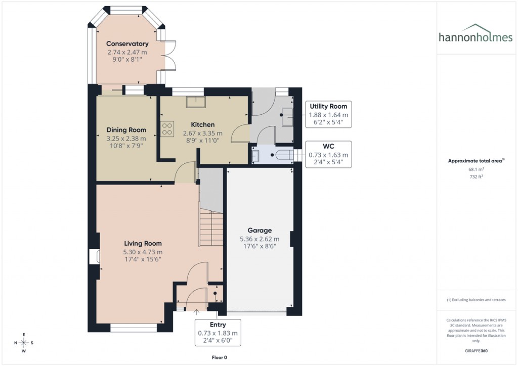 Floorplans For Burghley Drive, Radcliffe, Manchester