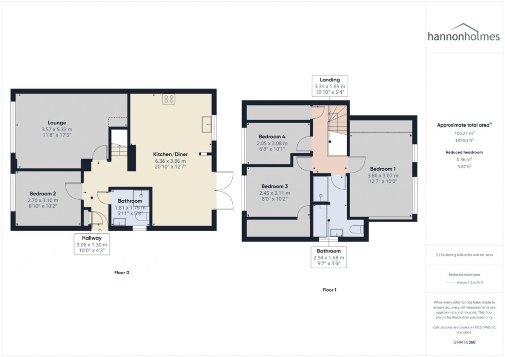 Floorplans For Aintree Road, Little Lever, Bolton