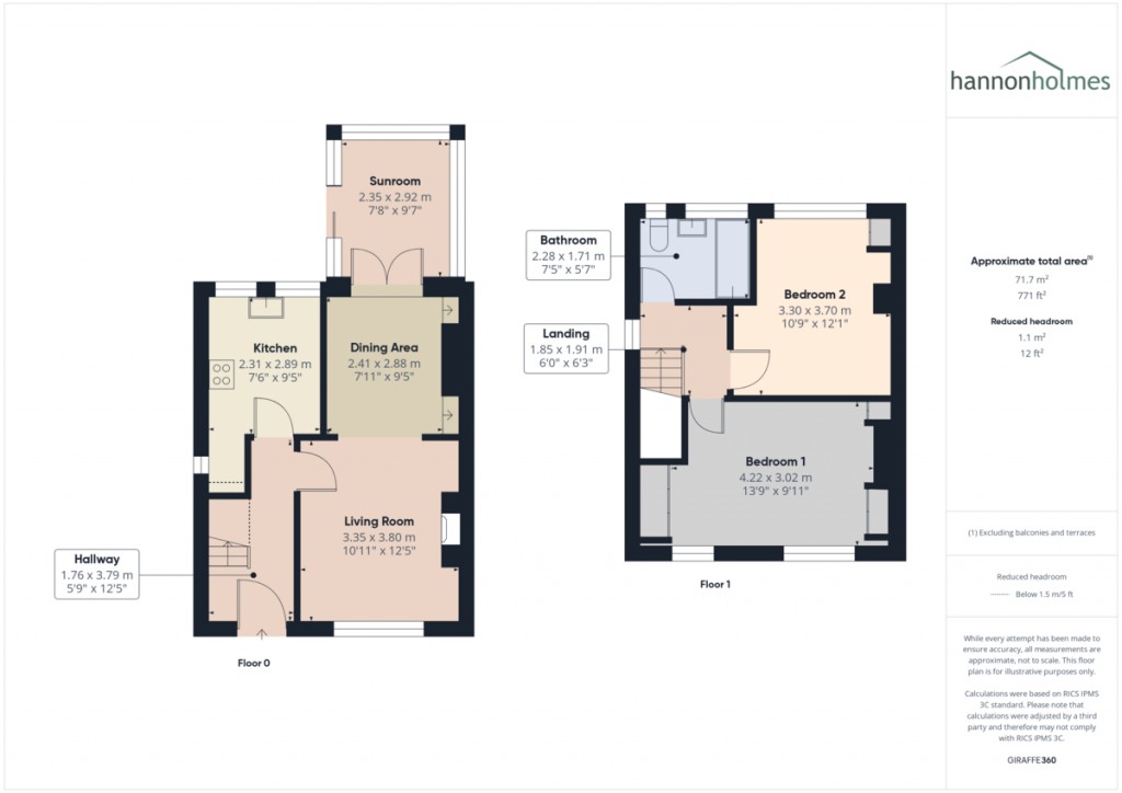 Floorplans For Highfield Road, Farnworth, Bolton