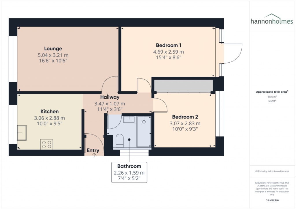 Floorplans For Bowness Road, Little Lever, Bolton