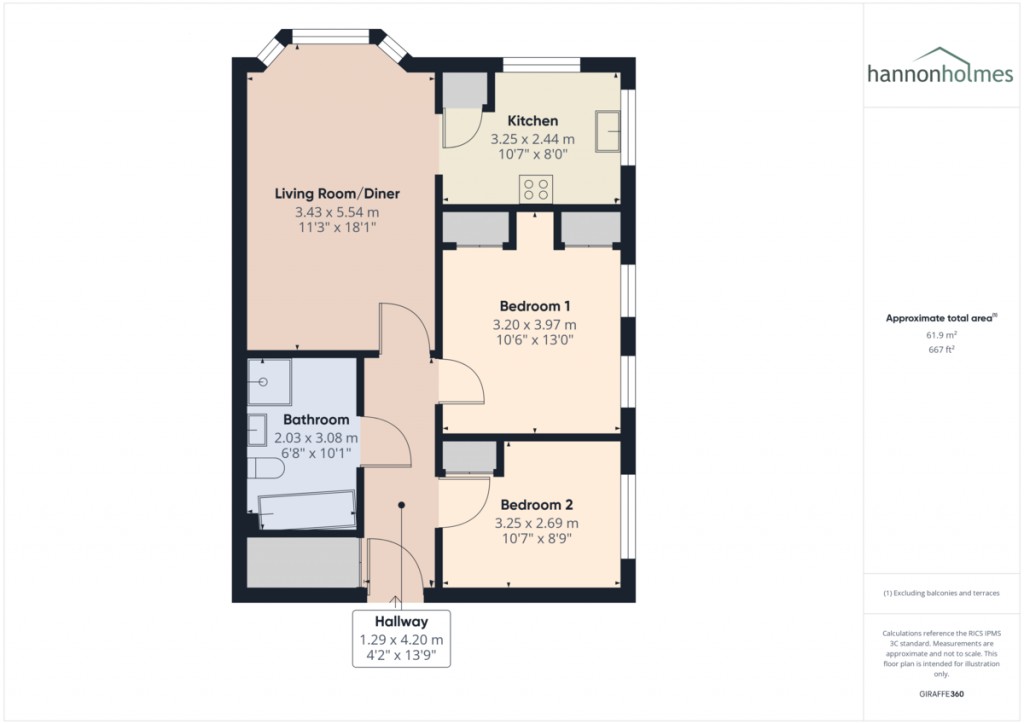Floorplans For Brattice Drive, Swinton, Manchester