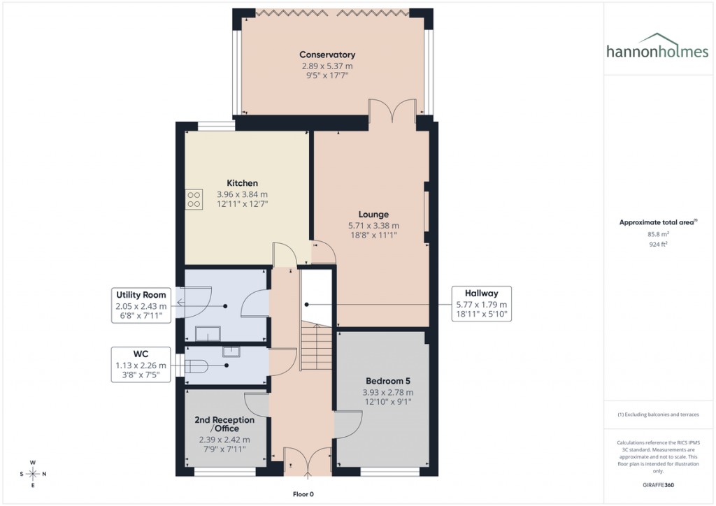 Floorplans For Fearney Side, Little Lever, Bolton