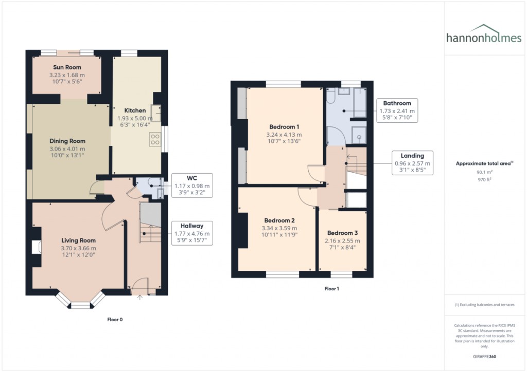 Floorplans For Stopes Road, Little Lever, Bolton