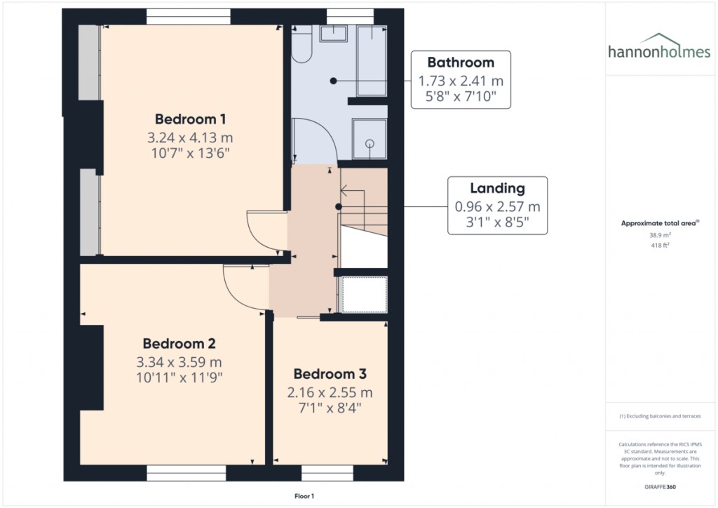 Floorplans For Stopes Road, Little Lever, Bolton
