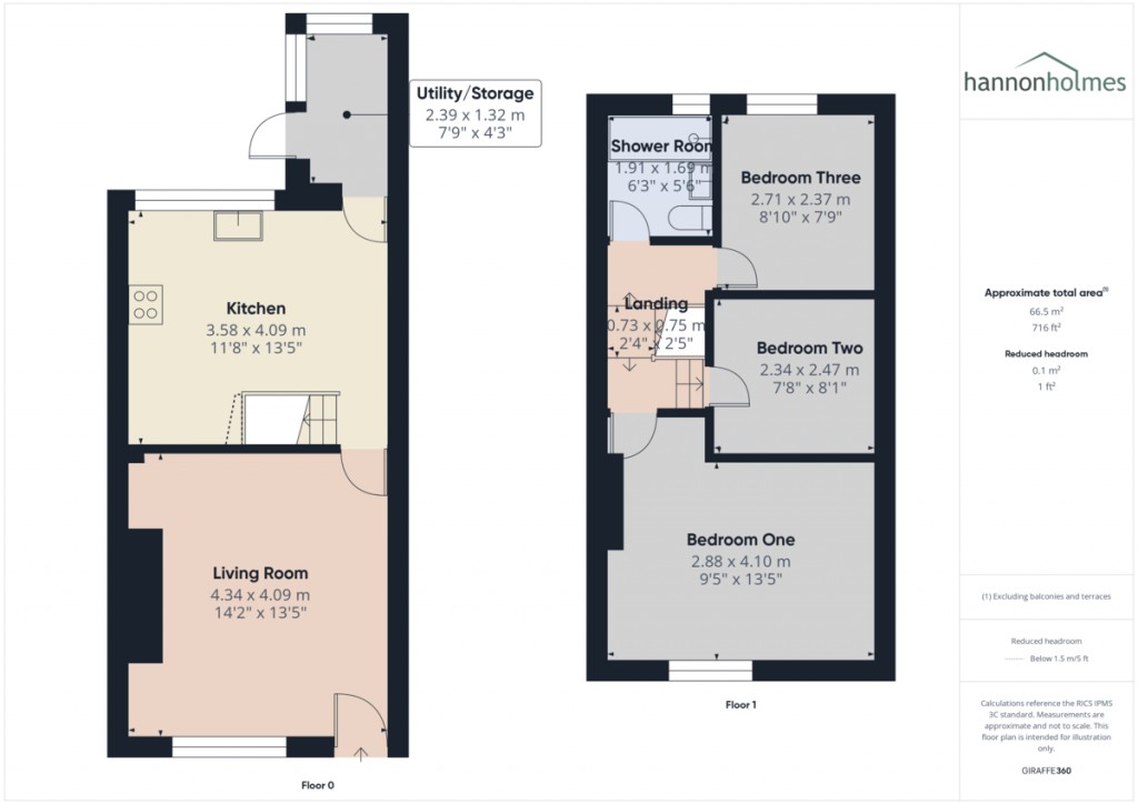 Floorplans For Ainsworth Lane, Bolton