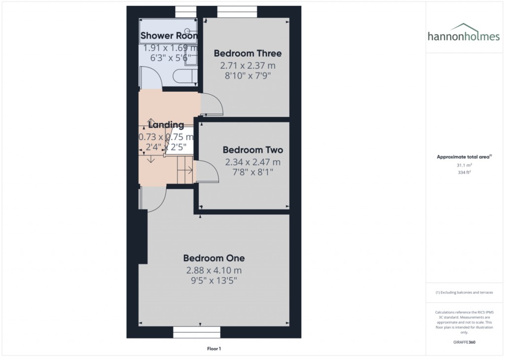 Floorplans For Ainsworth Lane, Bolton