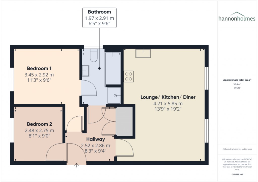 Floorplans For Douglas Chase, Radcliffe, Manchester