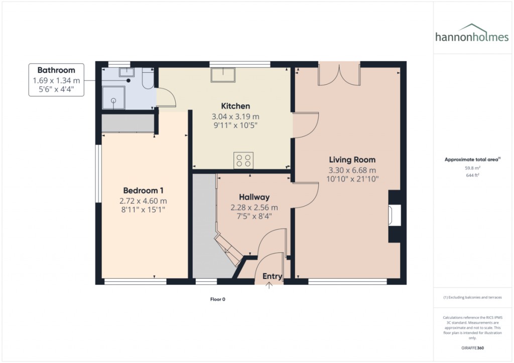 Floorplans For Martin Avenue, Little Lever, Bolton