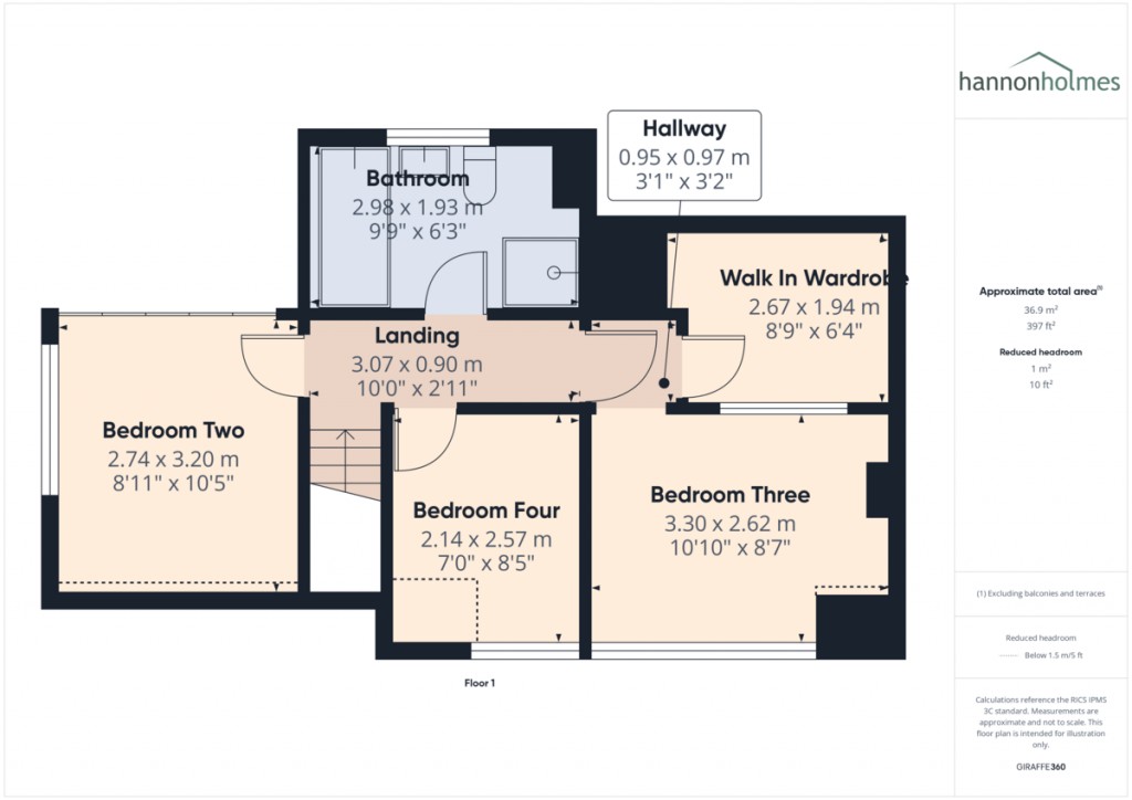 Floorplans For Martin Avenue, Little Lever, Bolton