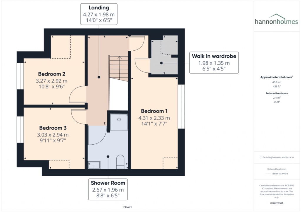 Floorplans For Grasmere Avenue, Little Lever, Bolton