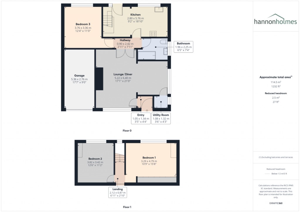 Floorplans For Churchill Drive, Little Lever, Bolton