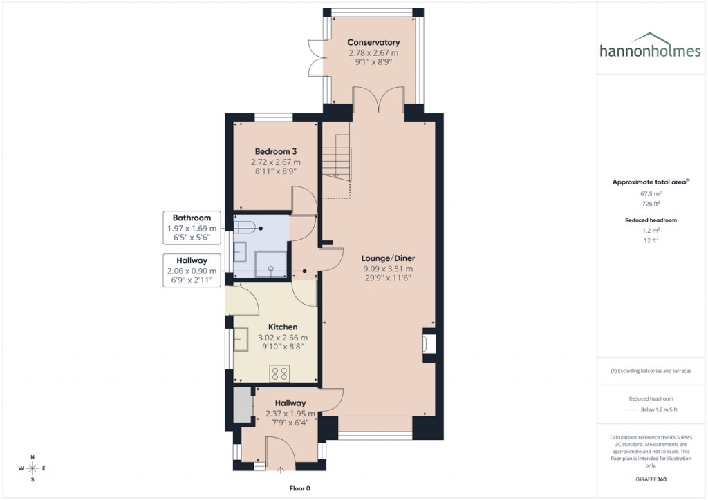 Floorplans For Salisbury Road, Manchester, Lancashire, Radcliffe