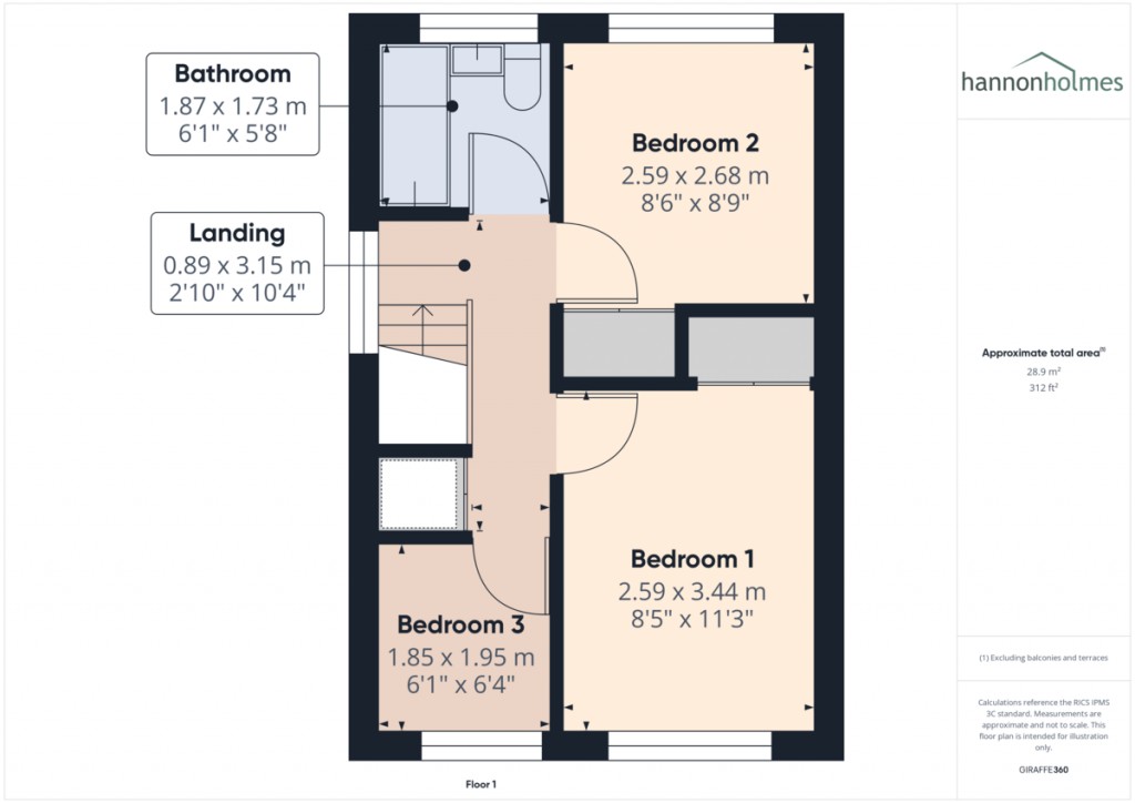 Floorplans For Seddon Street, Little Lever, Bolton