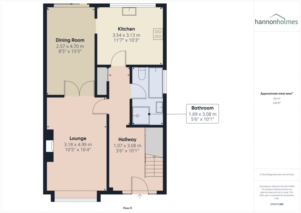Floorplans For Heaton Avenue, Little Lever, Bolton