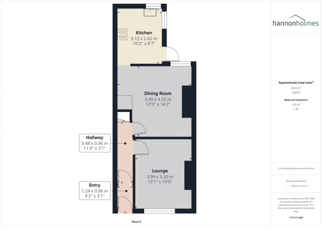 Floorplans For Moorside Road, Swinton, Manchester
